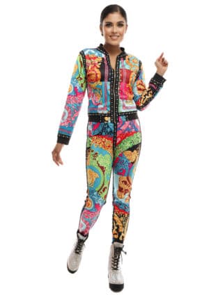 Multicolor Day Suit