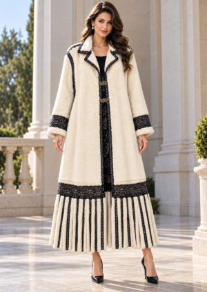 M Ivory Lace Coat
